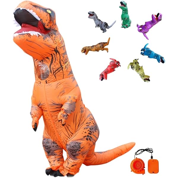 Amazon.co.jp: [ANGELCITY] 恐竜コスプレ 半身 恐竜着ぐるみ